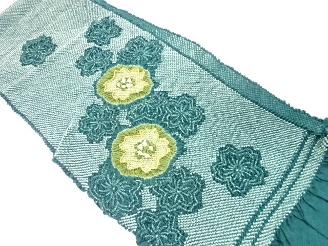 JAPANESE KIMONO / SHIBORI OBIAGE FOR FURISODE